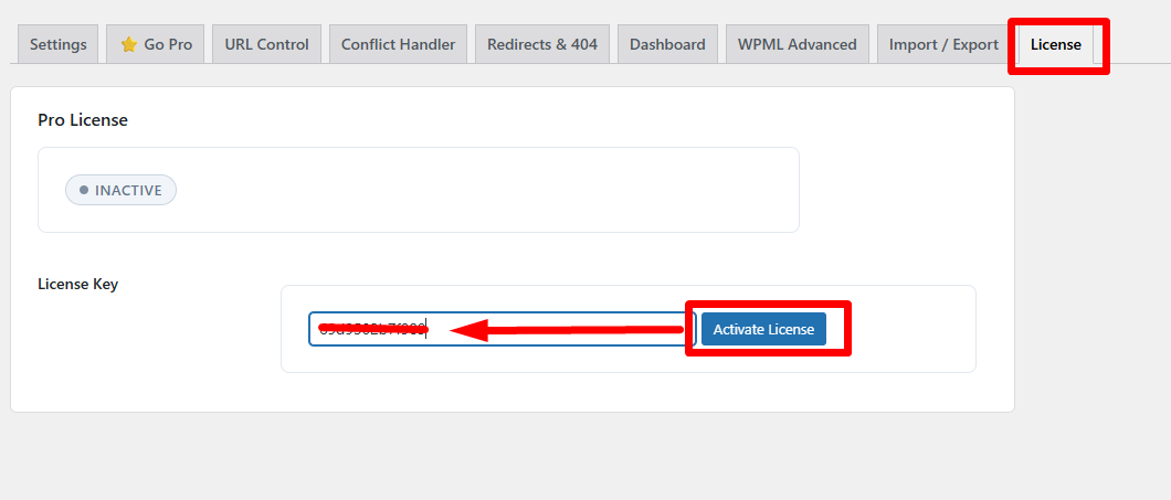 License key activation